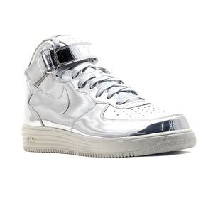 Nike Lunar Force 1 Mid SP "Liquid Silver" sneakers sz8.5